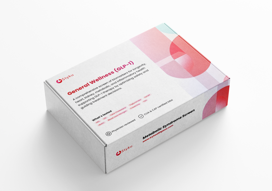 General Wellness blood test kit